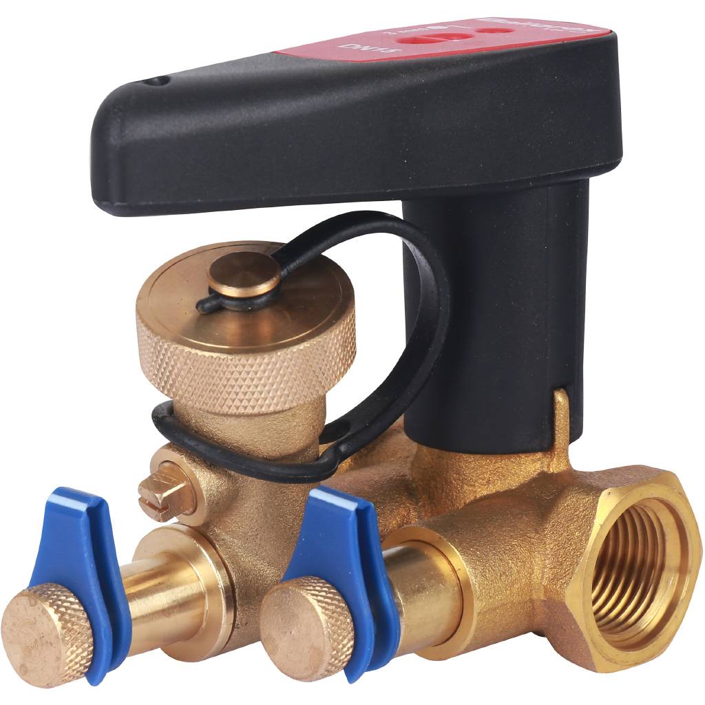 Клапан балансировочный BROEN V DN15S PN25 Kvs=1,71 м3/ч ручной резьбовой с дренажем 4351000S-001673