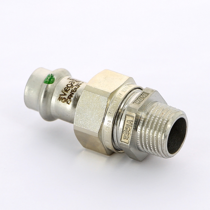 Разъемное соединение Viega Sanpress Inox с SC-Contur 15 x 1/2" НР