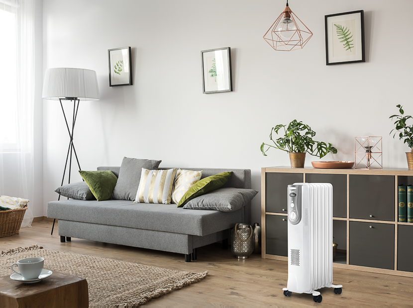 Масляный радиатор Ballu Level BOH/LV-07 1500 (7 секций) белый