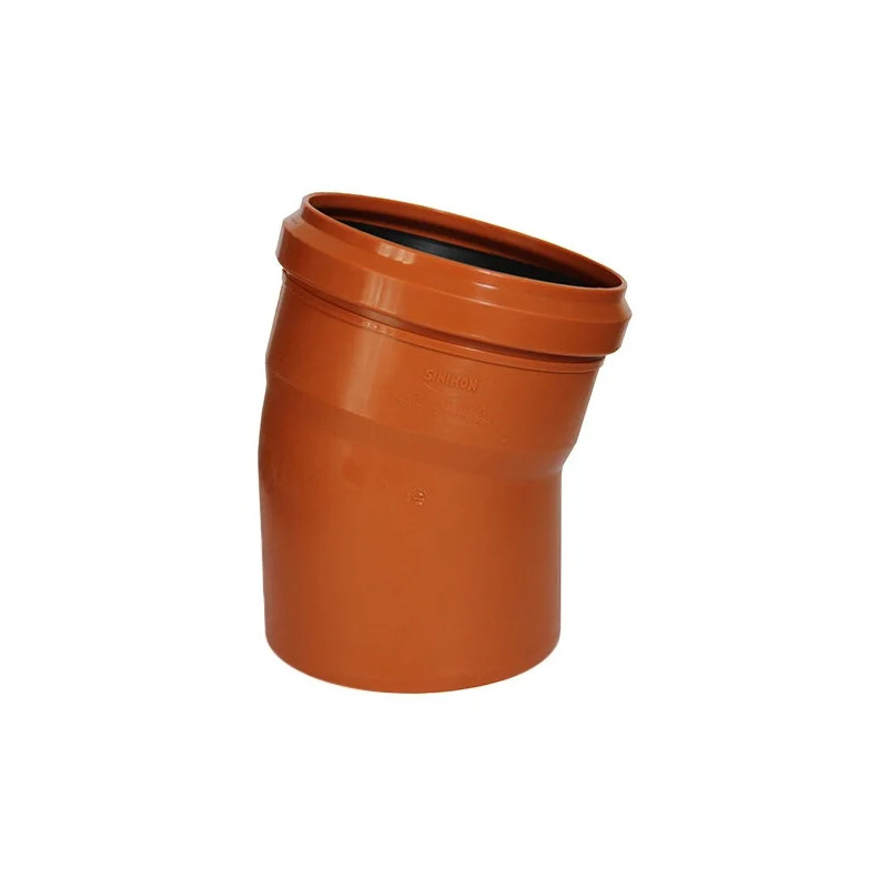 Отвод Sinikon НПВХ 110х30°