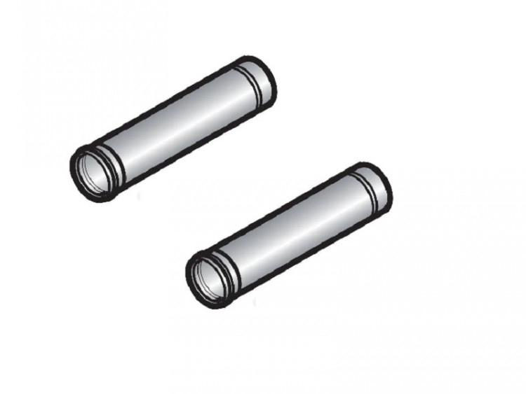 Простое удлинение De Dietrich 80 мм L=1950 мм DY150 (2 штуки)