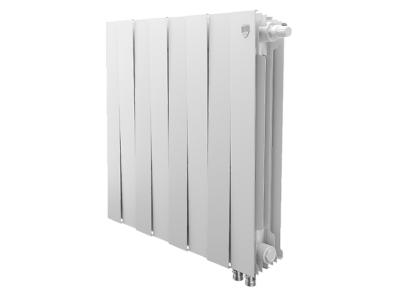 Радиатор биметаллический Royal Thermo PianoForte 500 /Bianco Traffico VDR x 8 секций