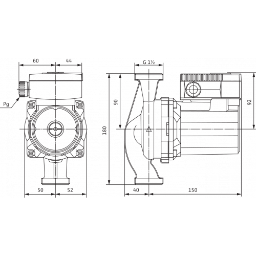 Циркуляционный насос Wilo TOP-RL 25/7.5