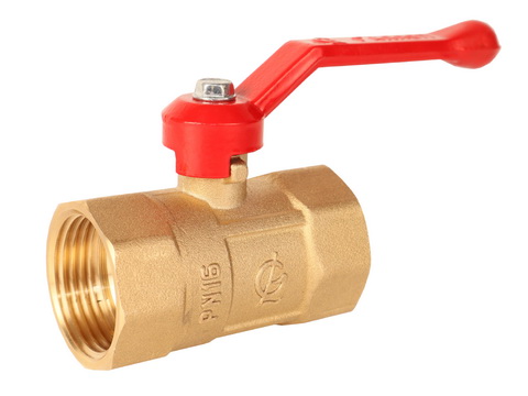 Кран шаровой ГАЛЛОП ПРАКТИК 120 Ду25 Ру16 ВР (рычаг красный)