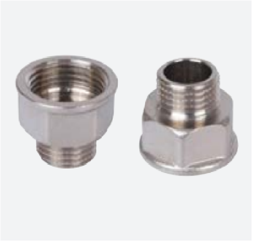 Переходник STOUT 1"x1/2" ВН под ключ (никелированный)