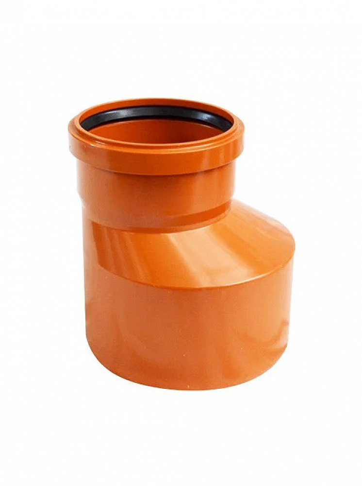 Редукция VALFEX PP-B Дн160х110 для наружной канализации (рыжий)