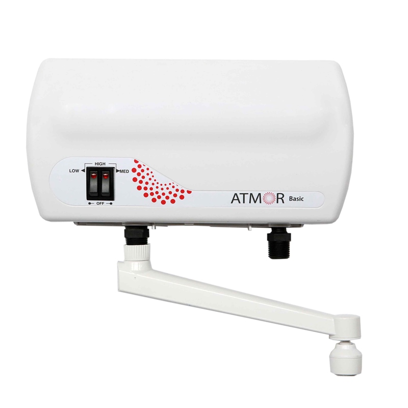 Проточный электрический водонагреватель Ariston Atmor Basic 5 (с краном)