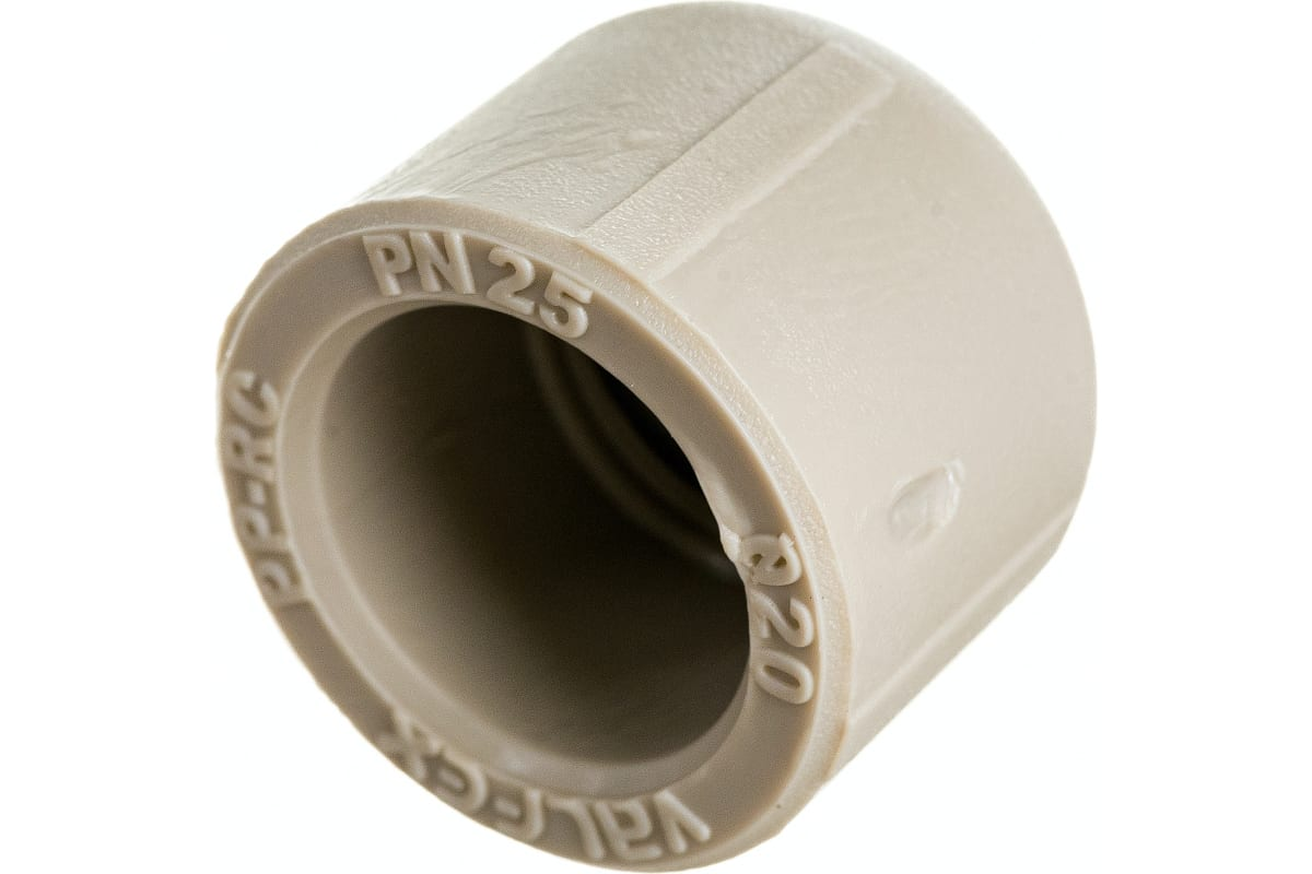Заглушка VALFEX PP-R Dn20 (серый)