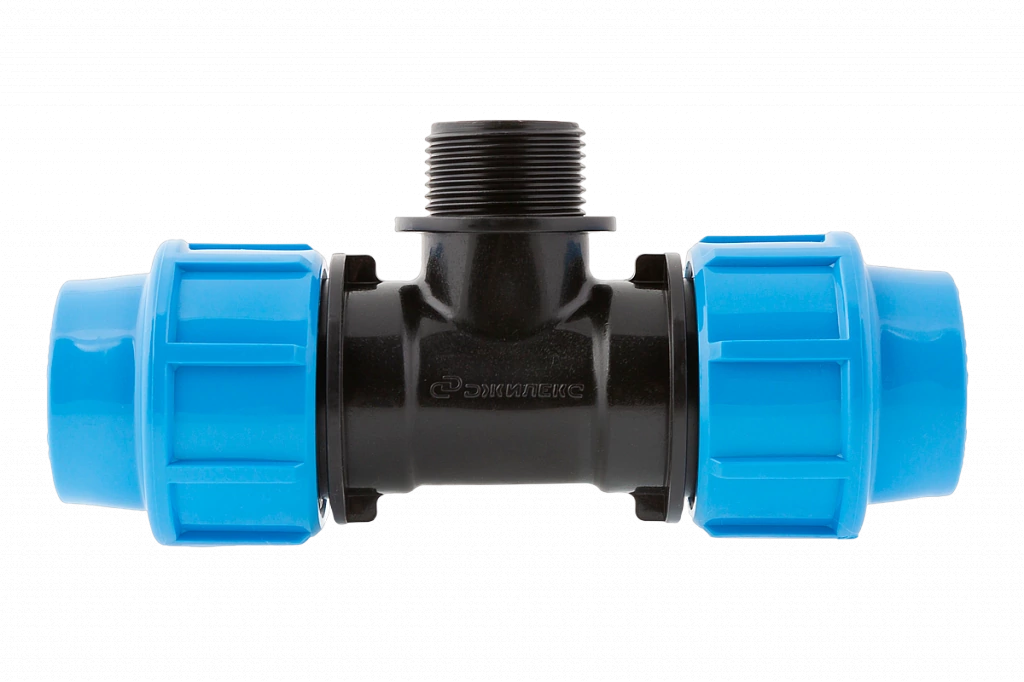 Тройник Джилекс 32 x 1 x 32 с наружной трубной резьбой