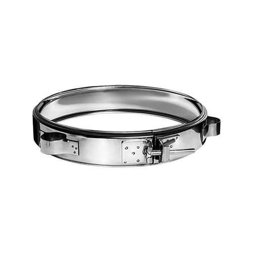 Хомут обжимной Ferrum под растяжку (430/0,5 мм) D350