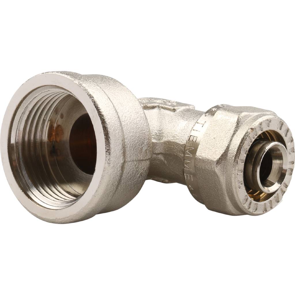 Угольник TIEMME 16х3/4 с внутренней резьбой