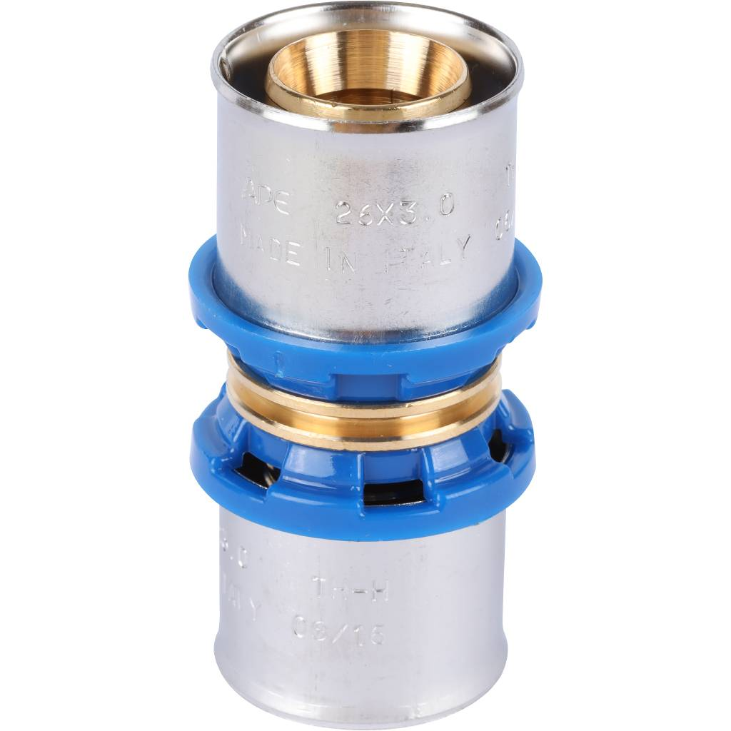 Муфта APE 26x26 соединительная равнопроходная для металлопластиковых труб