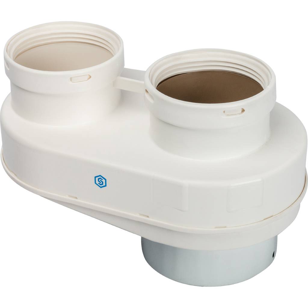 Адаптер STOUT DN80/80 для подключения раздельных труб (совместимый Vaillant,Ptotherm New ) PP-Ryton 