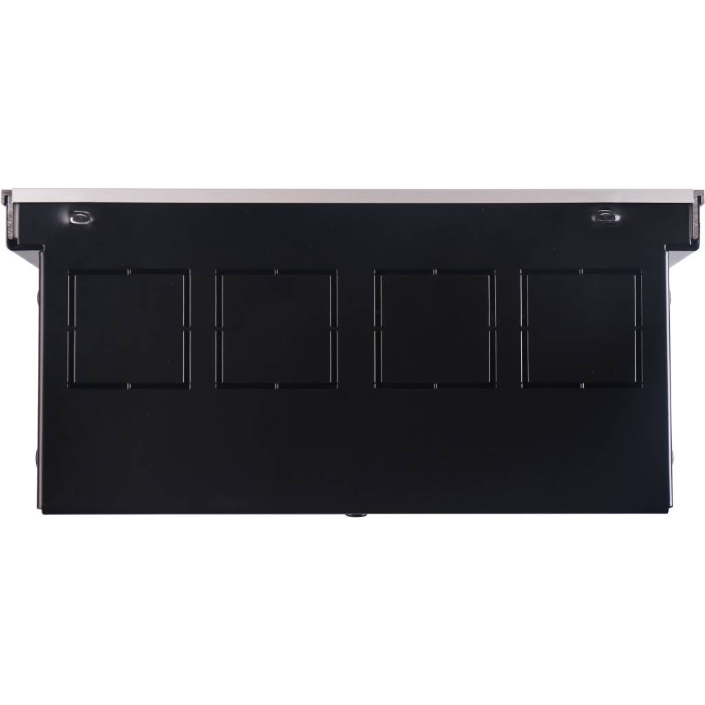 STOUT Конвектор внутрипольный SCN 80.240.1400 (Решётка роликовая, анодированный алюминий)