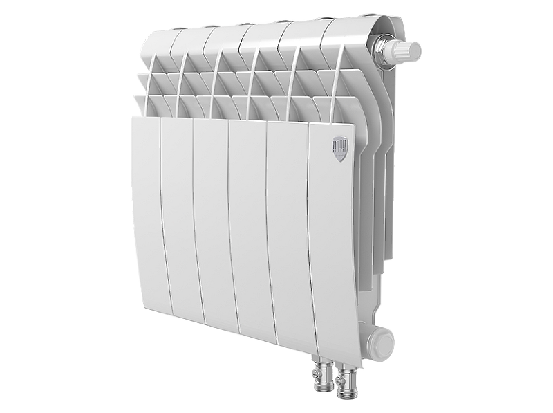 Радиатор биметаллический Royal Thermo BiLiner 350 /Bianco Traffico VDR x 6 секций