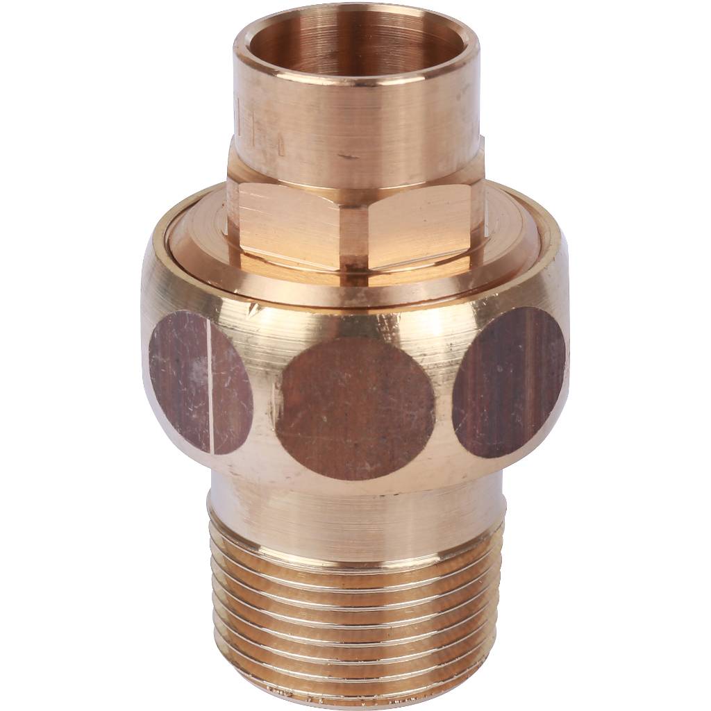 Сгон Sanha 22x1/2 ВП-НР самоуплотняющийся под пайку 4341g бронза