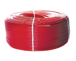 Труба ROMMER PE-Xa 20х2.0 для напольного отопления (бухта 500 метров) красная