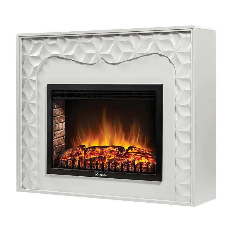 Каминокомплект Electrolux EFP/P-3020LS с порталом Vivo 30 (белый)