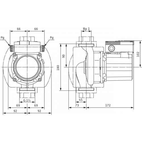 Циркуляционный насос Wilo TOP-S 25/10 EM