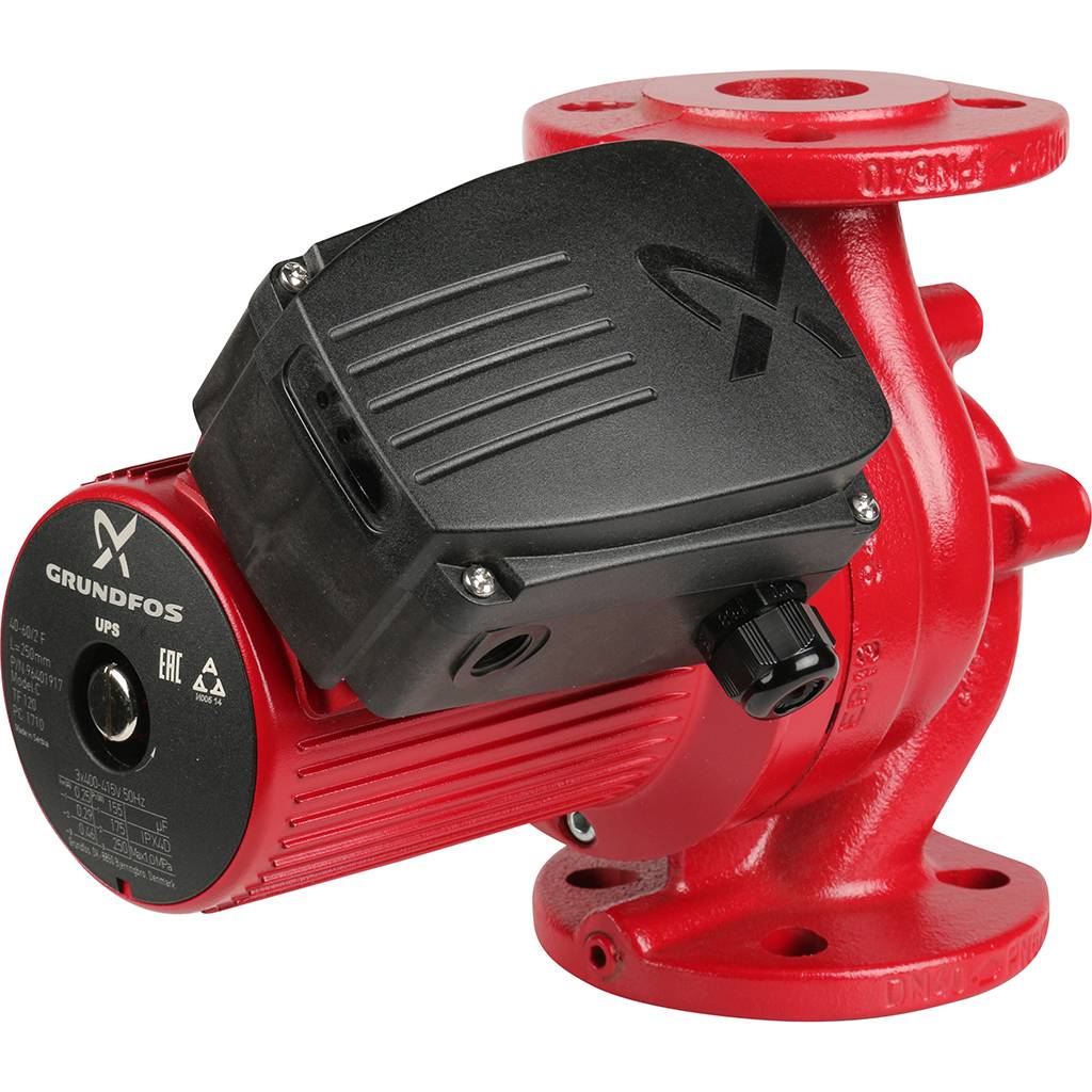 Циркуляционный насос Grundfos UPS 40-60/2F