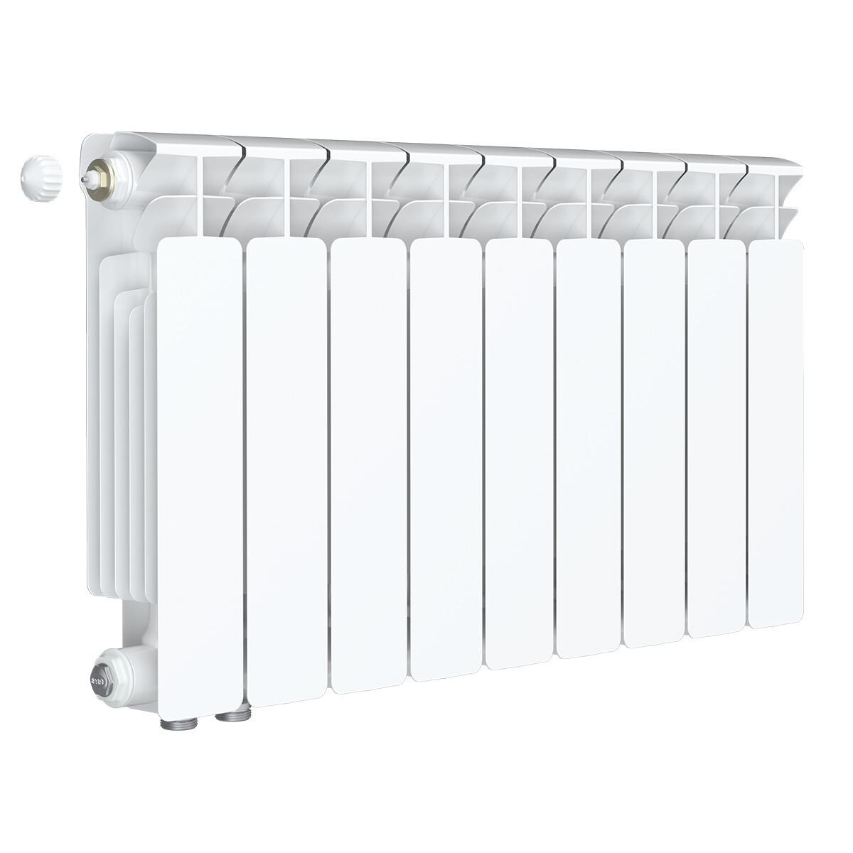 Радиатор биметаллический RIFAR BASE VENTIL 350 BVL 9 секций 