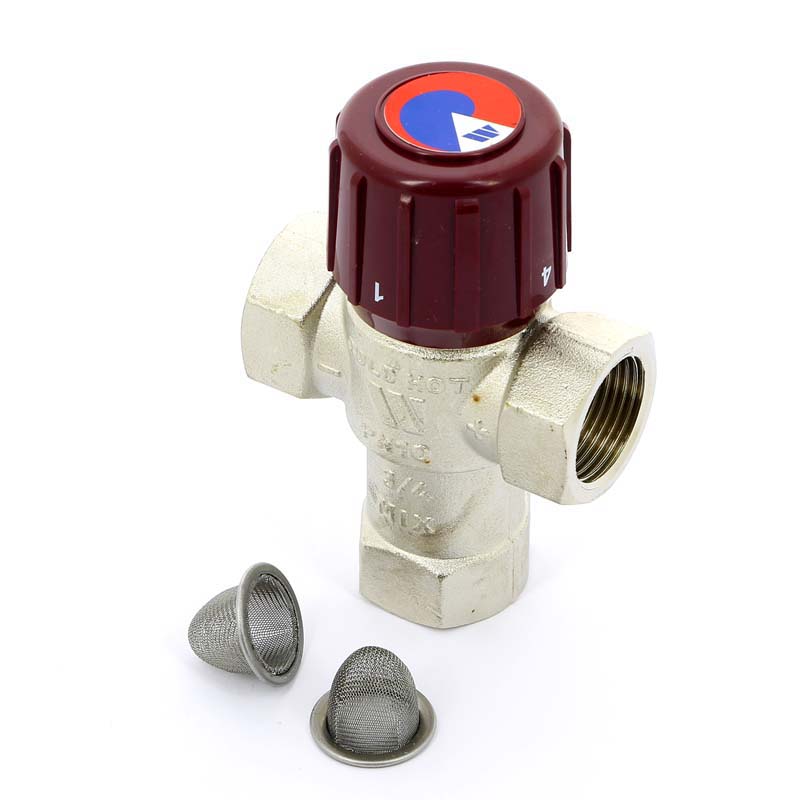 Термостатический смеситель Watts Aquamix AM6211C1 1"ВР 42-60°C