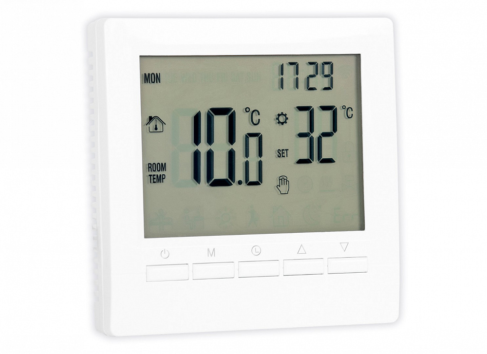 Термостат комнатный Teplocom TSFR-Prog-220/3A программируемый двухканальный для комбинированных сист