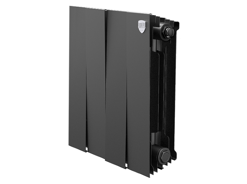 Радиатор биметаллический Royal Thermo PianoForte 300 /Noir Sable x 4 секции