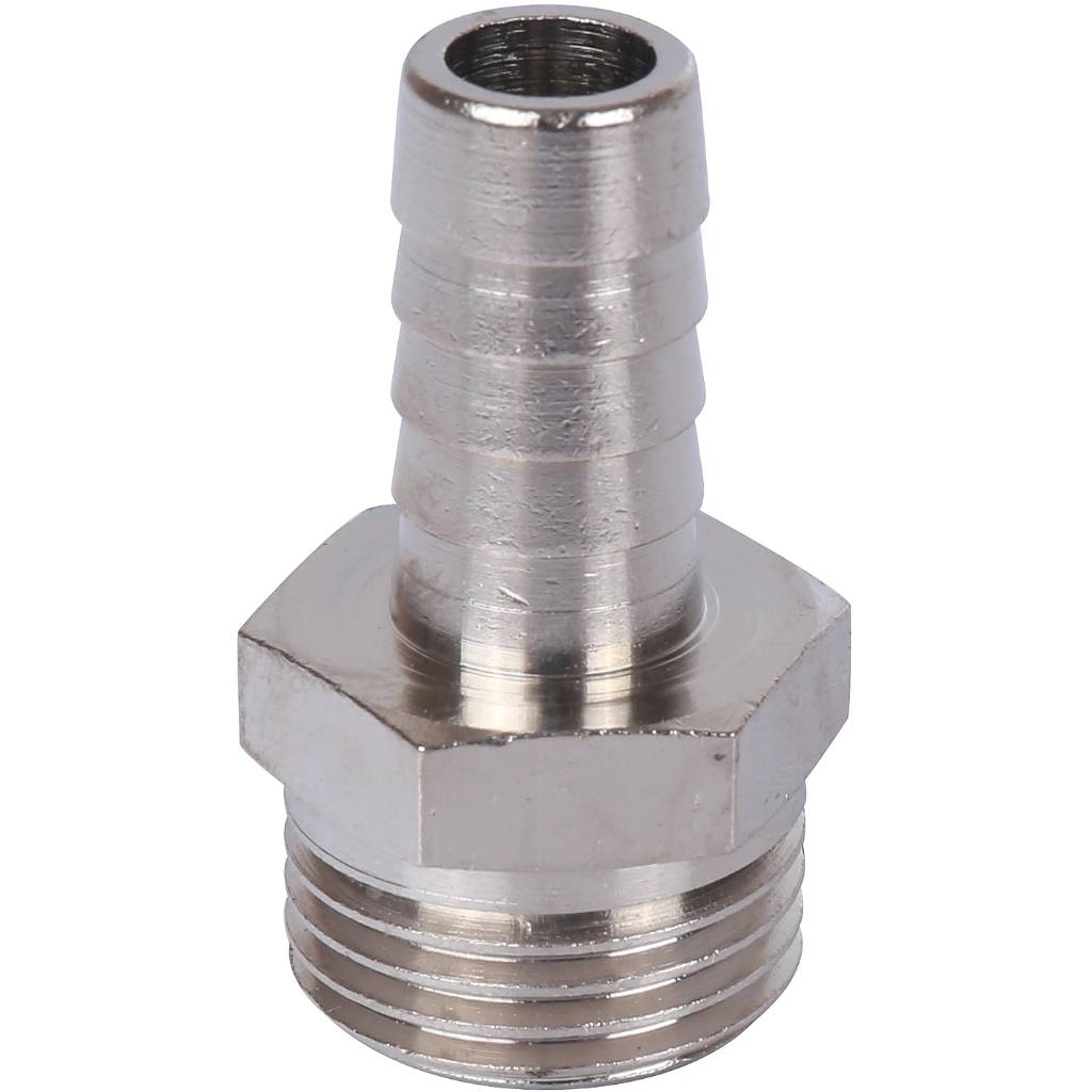 Штуцер STOUT 1/2"х12 НР (никелированный)