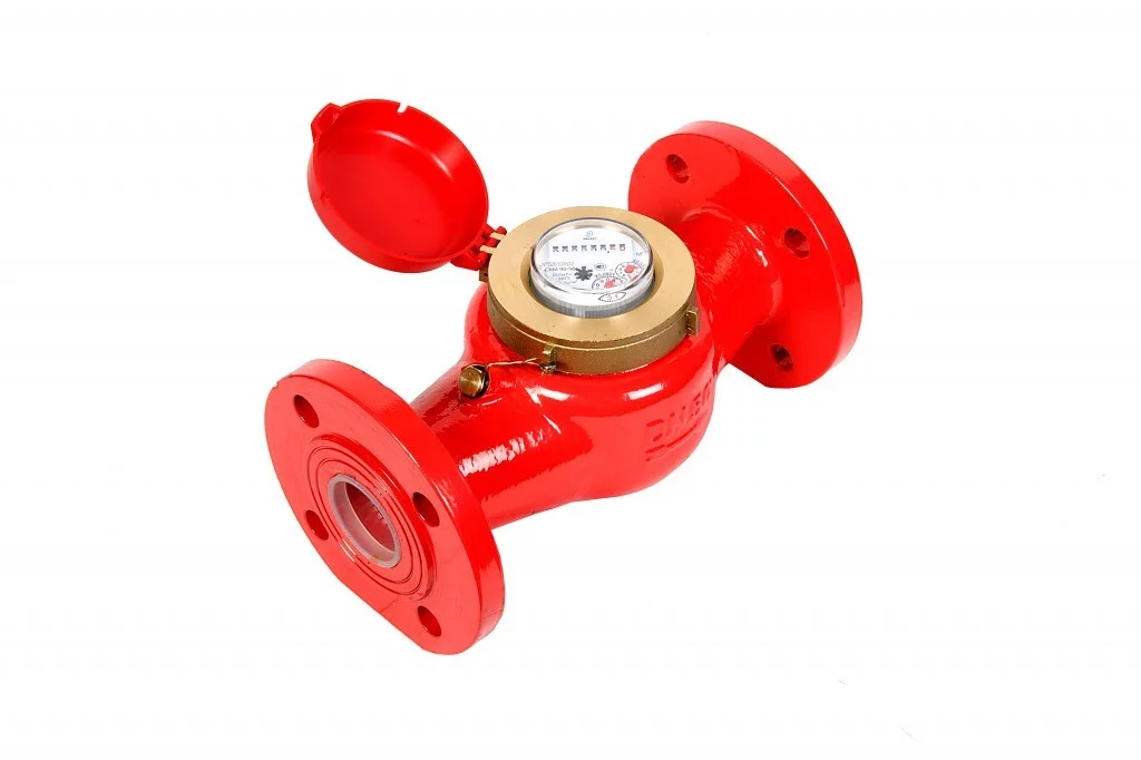 Счетчик горячей воды Декаст ВСКМ 90-50 Ф Ду50 Ру16 Qn=15 м3/ч 120°С L=300мм фланец 