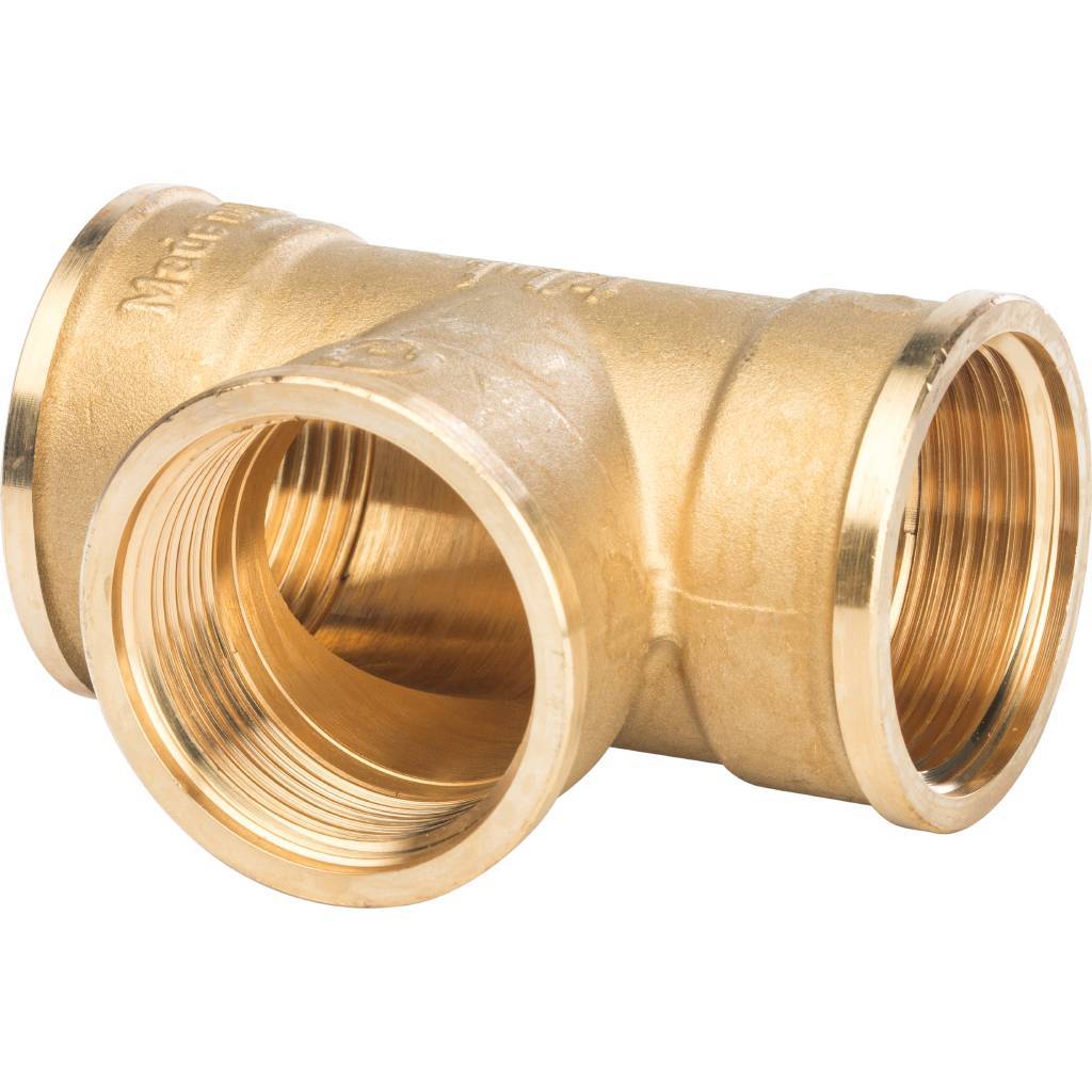 Тройник STOUT 1 1/4" ВВ