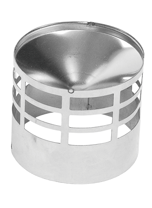 Наконенчик газоотвода Camino 80 горизонтальный конусный 