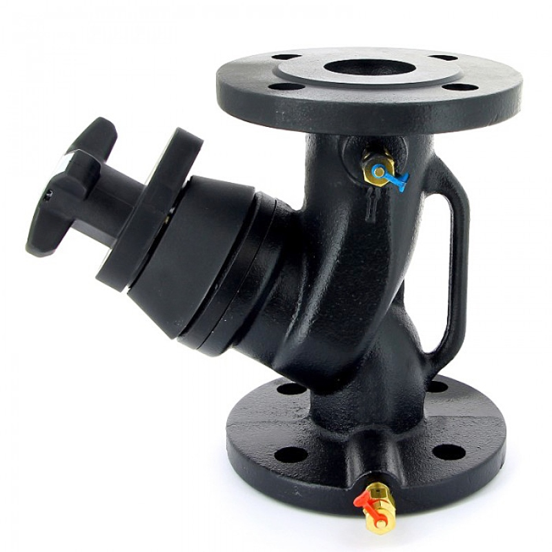 Клапан балансировочный Cimberio CIM 3739B DN 125 ручной с измерительными ниппелями