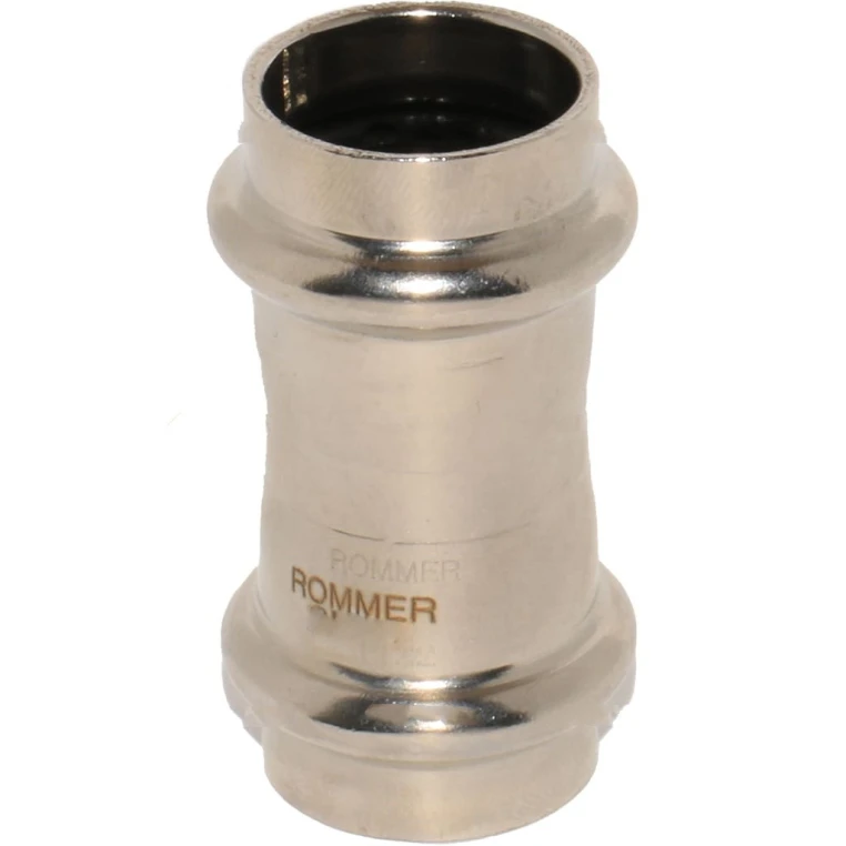 Муфта равнопроходная ROMMER 22 ВПр (нержавеющая сталь)