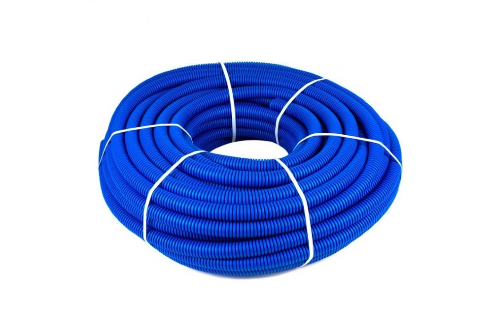Гофротруба HOOBS d 25 (25х29) для труб Dn20/50 (бухта 50 метров) синий