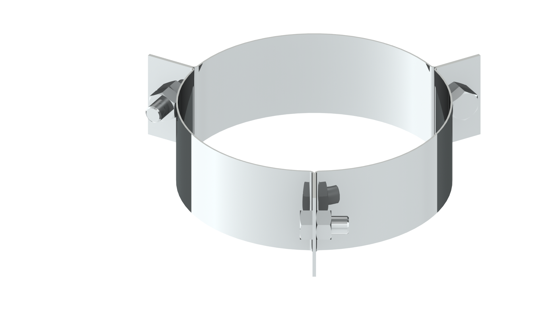 Хомут 3-точечный под растяжки JEREMIAS DW-FU D150 