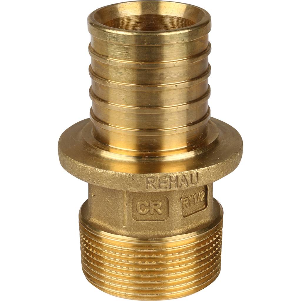 REHAU RAUTITAN Переходник с наружной резьбой 50-R 1 1/2 RX