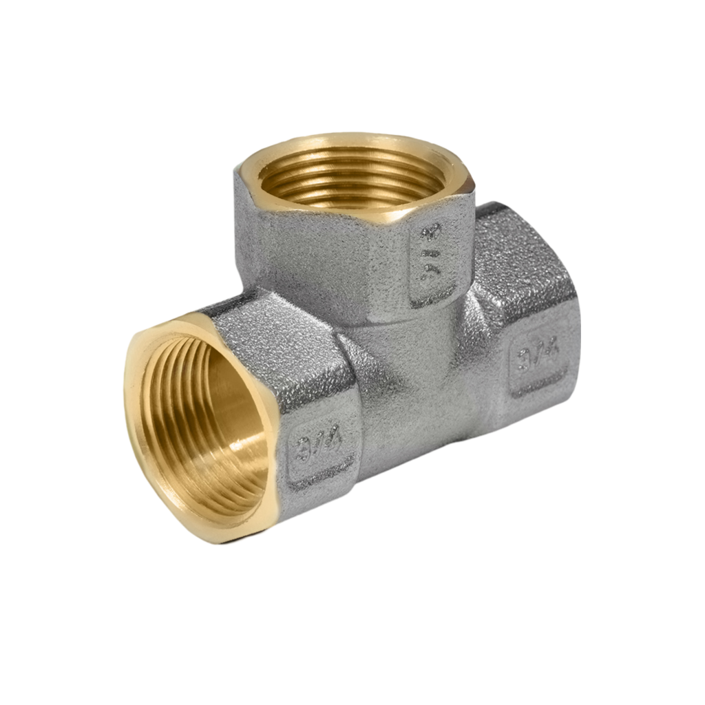 Тройник Aquasfera 9007 Ду20 (3/4") ВР/ВР ГОСТ 32585-2013