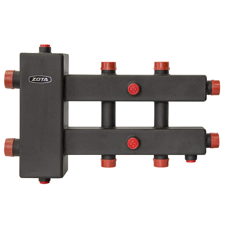 Гидроразделитель ZOTA с коллектором горизонтальный 3 контура (до 70 кВт)