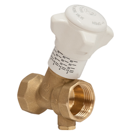 Клапан балансировочный Giacomini R206B-1 Ду20 Ру25 Kvs4.4 ВР с дренажём