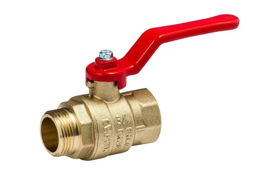 Кран шаровой Dist Стандарт Ду20 Ру40 ВР/НР полнопроходной (рычаг)