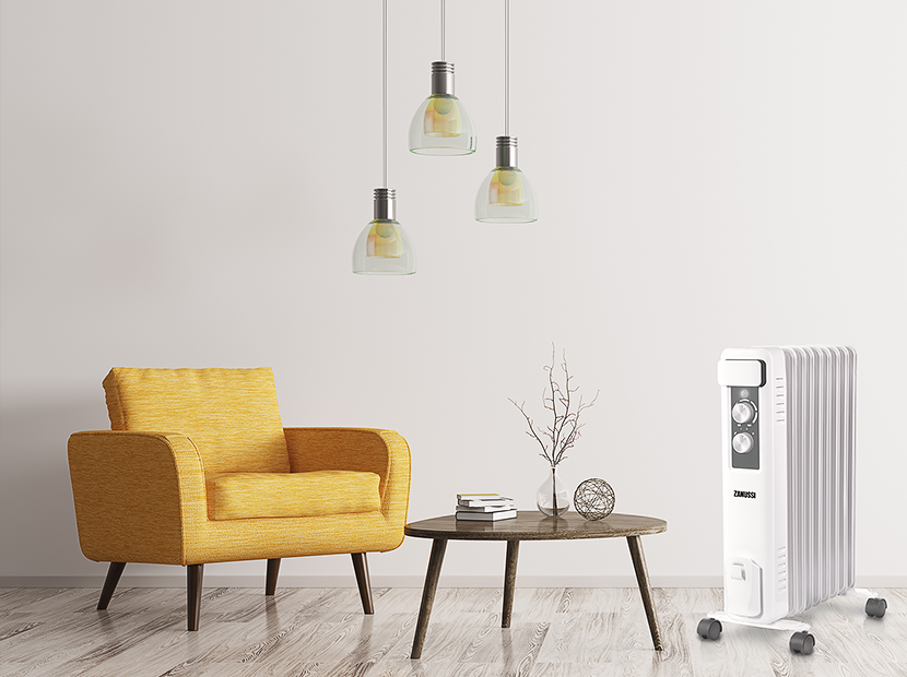 Масляный радиатор Zanussi Casa ZOH/CS-09W 2000W (9 секций)