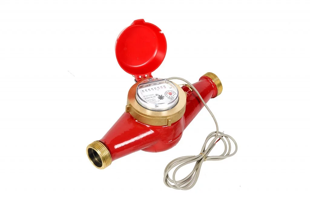 Счетчик воды универсальный Декаст ВСКМ 90-25 ДГ2 Ду25 Ру16 Qn=3,5 м3/ч 120°С L=260мм резьба импульс.