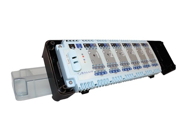 Центр коммутации Salus проводной на 6 зон отопления (для теплого пола или радиаторного отопления)