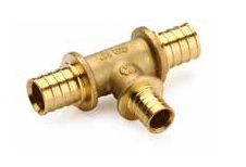 Тройник ELSEN Ø 20—25—20, латунь