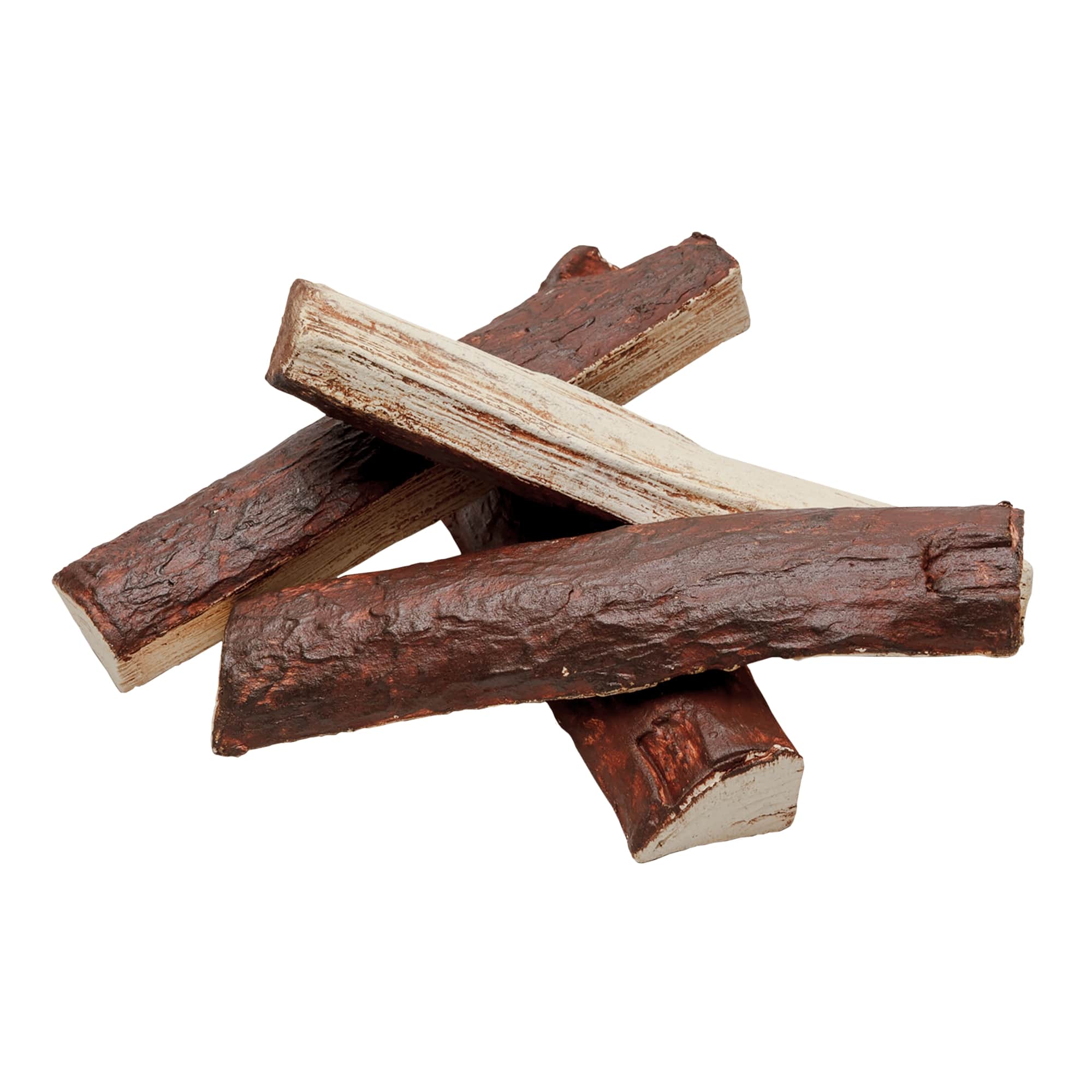 Набор керамических дров Firelight для биокамина (сосна колотая) 4 шт