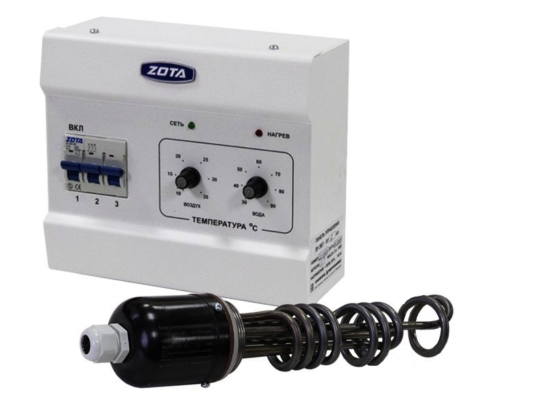 Комплект для подключения ТЭНБ к ZOTA 3 кВт (кабель 4 кв.мм 2м)