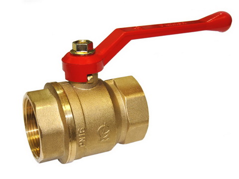 Кран шаровой ГАЛЛОП Стандарт 220 Ду40 Ру16 ВР (рычаг красный)