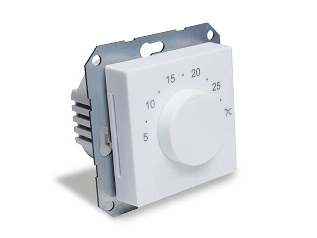 Терморегулятор Salus проводной встраиваемый белый