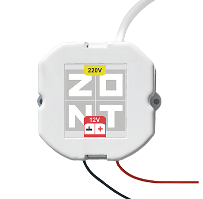 Блок питания в подрозетник ZONT 12V/220